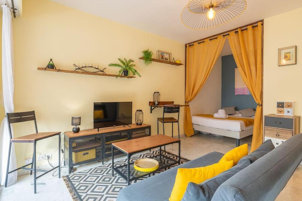 Cosy Studio Pres Des Palaces Mentonnais Exteriör bild