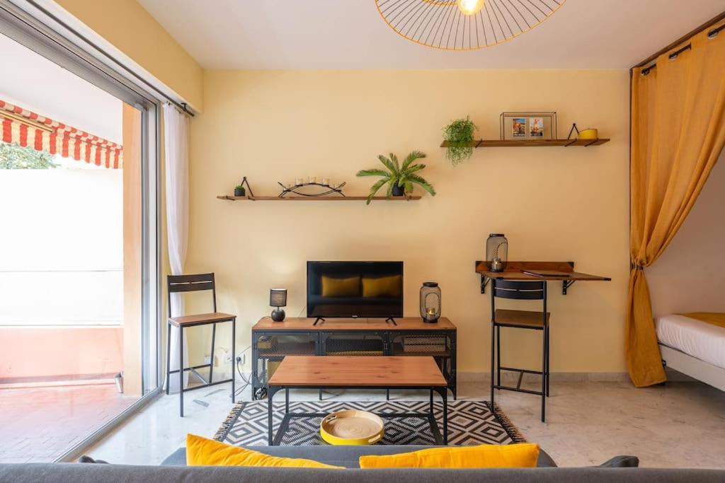 Cosy Studio Pres Des Palaces Mentonnais Exteriör bild